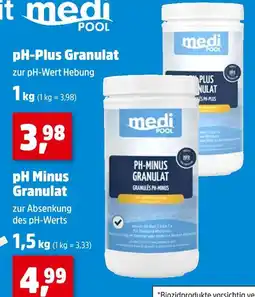 Thomas Philipps Medi pool ph-plus granulat oder ph minus granulat Angebot