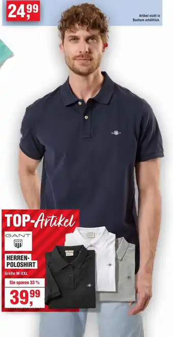 Handelshof Herren- poloshirt GANT Angebot