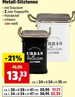 Thomas Philipps Urban collection loft metall-sitztonne Angebot