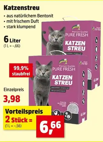 Thomas Philipps Pure fresh katzenstreu Angebot