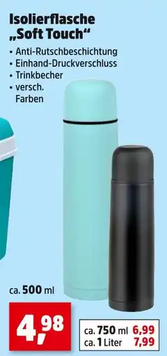 Thomas Philipps Isolierflasche soft touch Angebot