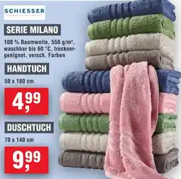Handelshof Schiesser serie milano handtuch Angebot