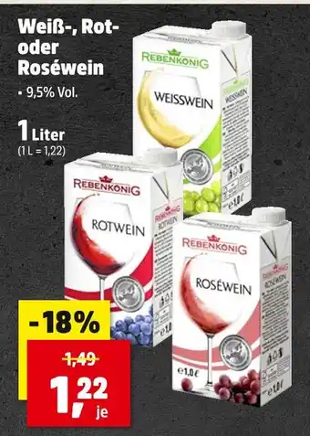 Thomas Philipps Rebenkönig weiß-, rot- oder roséwein Angebot