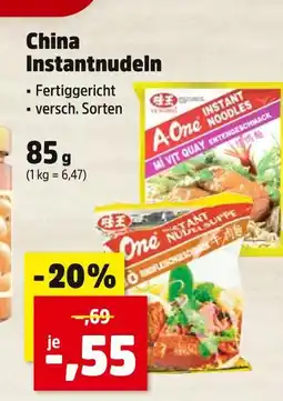 Thomas Philipps A-one china instantnudeln Angebot