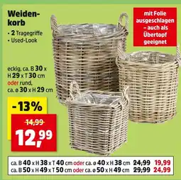 Thomas Philipps Weidenkorb Angebot