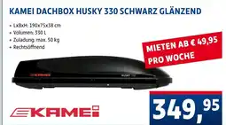 AUTO plus Kamei dachbox husky 330 schwarz glänzend Angebot