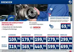 AUTO plus Bosch bremsen Angebot