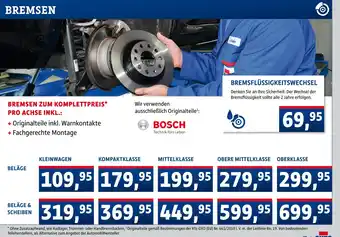 AUTO plus Bosch bremsen Angebot