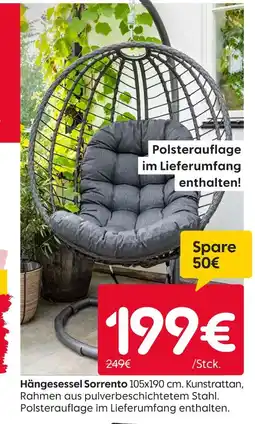 Rusta Hängesessel sorrento Angebot