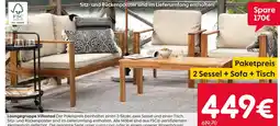 Rusta Fsc loungegruppe villastad Angebot