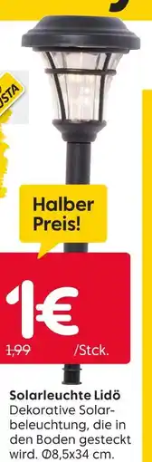 Rusta Solarleuchte lidö Angebot