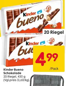 Rusta Kinder bueno schokolade Angebot