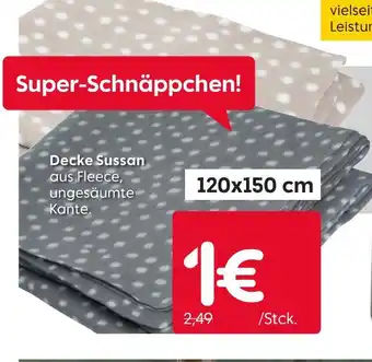 Rusta Decke sussan Angebot