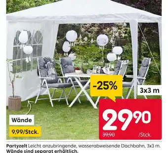 Rusta Partyzelt Angebot