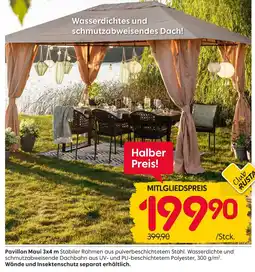 Rusta Pavillon maui 3x4 m Angebot