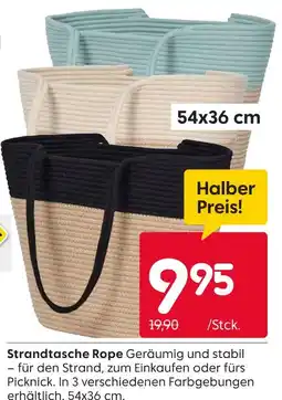 Rusta Strandtasche rope Angebot