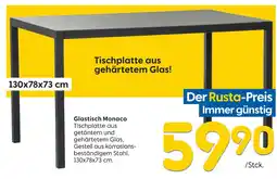 Rusta Glastisch monaco Angebot