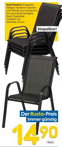 Rusta Rusta stuhl madrid Angebot
