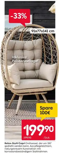 Rusta Relax-stuhl capri Angebot