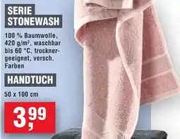 Handelshof Serie stonewash handtuch Angebot