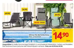 Rusta Liegestuhl Angebot