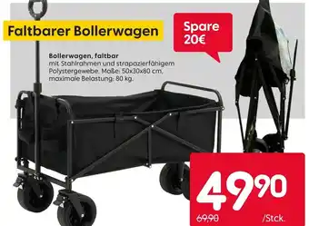 Rusta Faltbarer bollerwagen Angebot