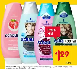 Rusta Schwarzkopf schauma shampoo, spülung Angebot