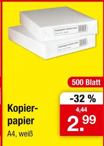 Zimmermann Kopierpapier Angebot