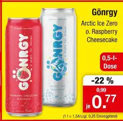 Zimmermann Gönrgy arctic ice zero o. raspberry cheesecake Angebot