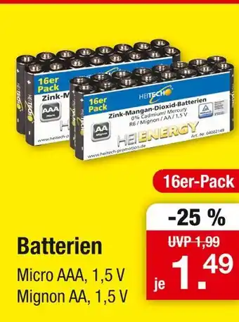 Zimmermann Heitech batterien Angebot