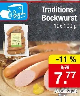 Zimmermann Traditions-bockwurst Angebot