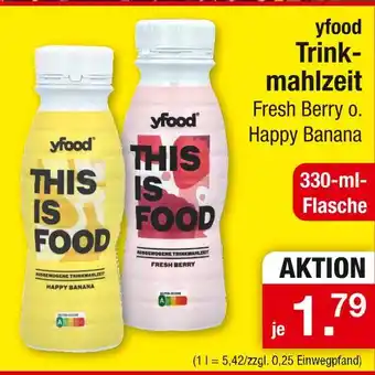 Zimmermann Yfood fresh berry oder happy banana Angebot