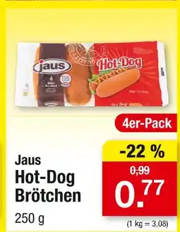 Zimmermann Jaus hot-dog brötchen Angebot