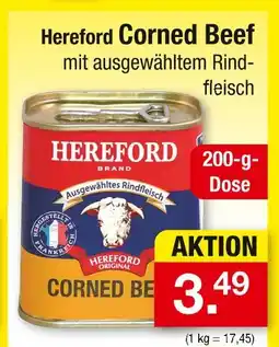 Zimmermann Hereford corned beef Angebot