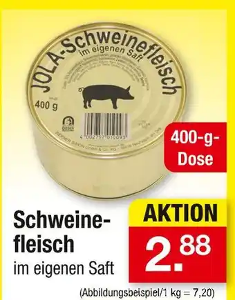 Zimmermann Jola schweinefleisch im eigenen saft Angebot