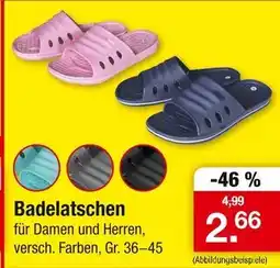 Zimmermann Badelatschen Angebot