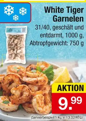 Zimmermann White tiger garnelen Angebot