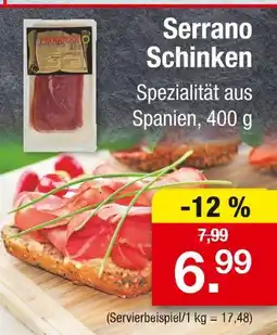 Zimmermann Proqueso serrano schinken Angebot