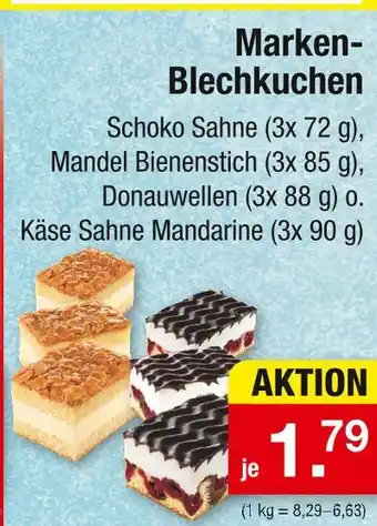 Zimmermann Marken blechkuchen Angebot
