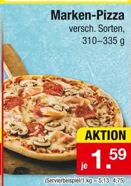 Zimmermann Marken-pizza Angebot