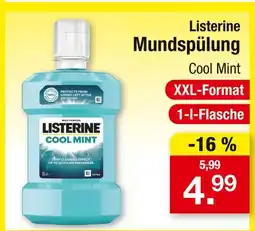 Zimmermann Listerine mundspülung Angebot