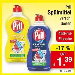 Zimmermann Pril spülmittel Angebot