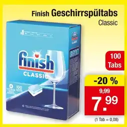 Zimmermann Finish geschirrspültabs classic Angebot