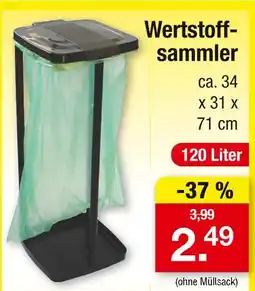 Zimmermann Wertstoffsammler Angebot