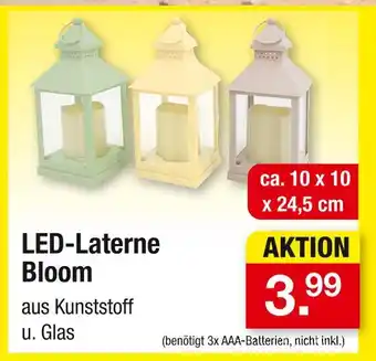 Zimmermann Led-laterne bloom Angebot