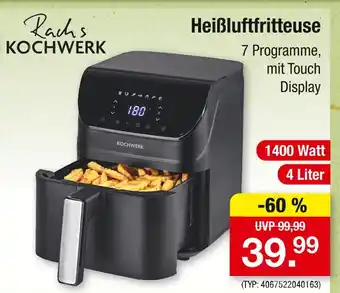 Zimmermann Kochwerk heißluftfritteuse Angebot