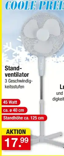 Zimmermann Standventilator Angebot