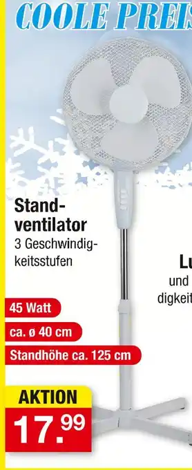 Zimmermann Standventilator Angebot
