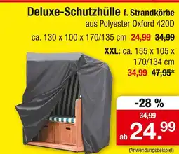 Zimmermann Deluxe-schutzhülle f. strandkörbe Angebot