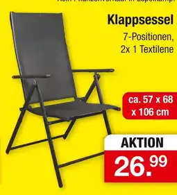 Zimmermann Klappsessel Angebot